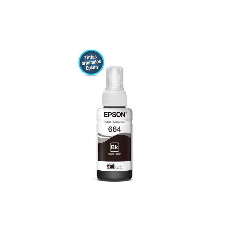 Epson® Tintas-Botella Negro EcoTank