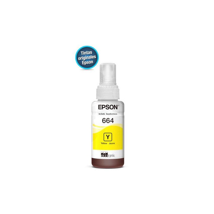 Epson® Tintas-Botella Yellow EcoTank