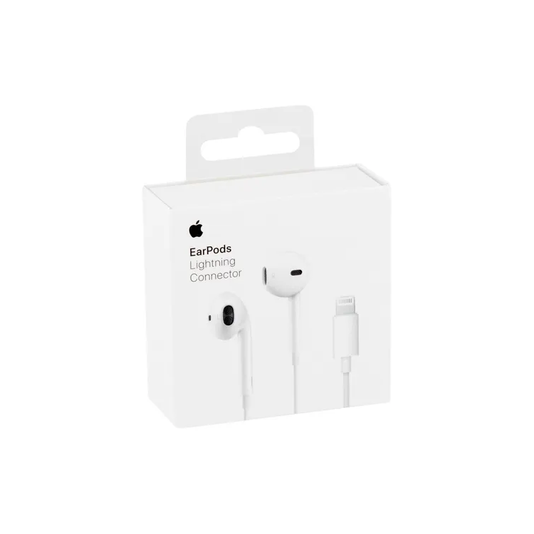 Apple® Audífonos Earpods Original con conector lightning