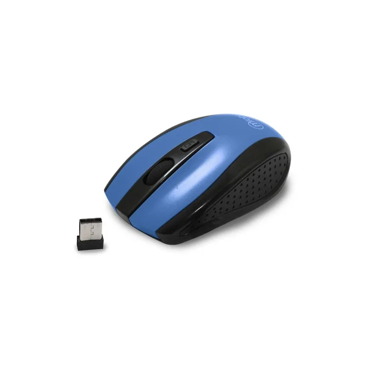 Mouse Inalámbrico - Mlab 2.4G Wireless Mcl-6461 AZUL