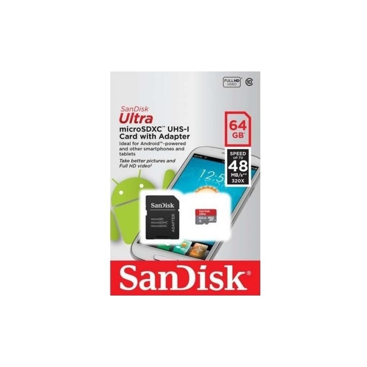 MEMORIA MICRO SD SANDISK 64GB