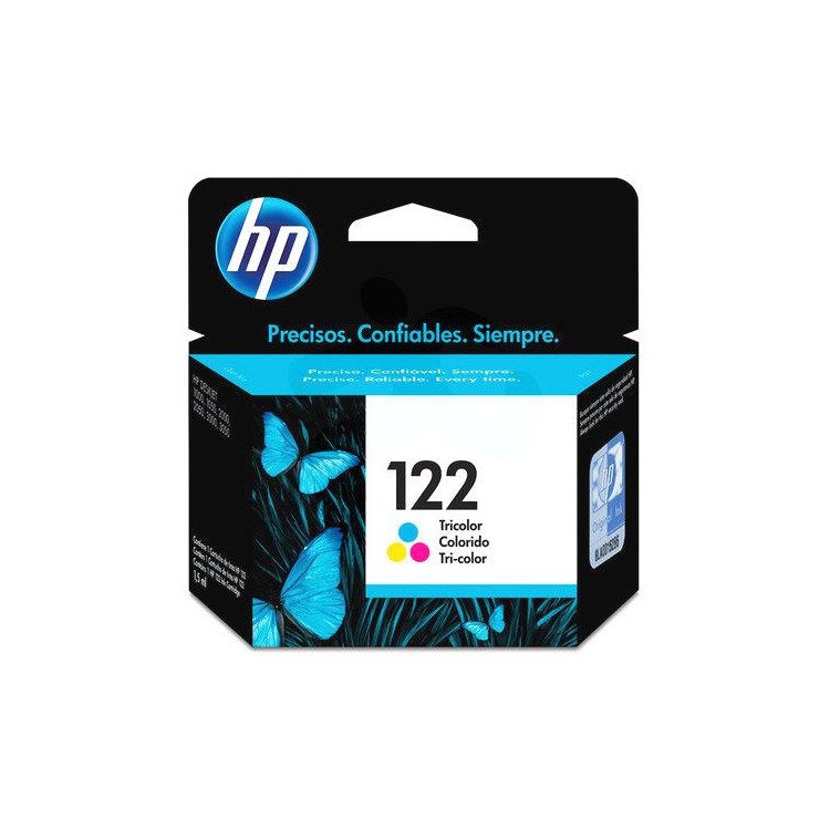 HP® Tintas-Cartridge 122 Tricolor