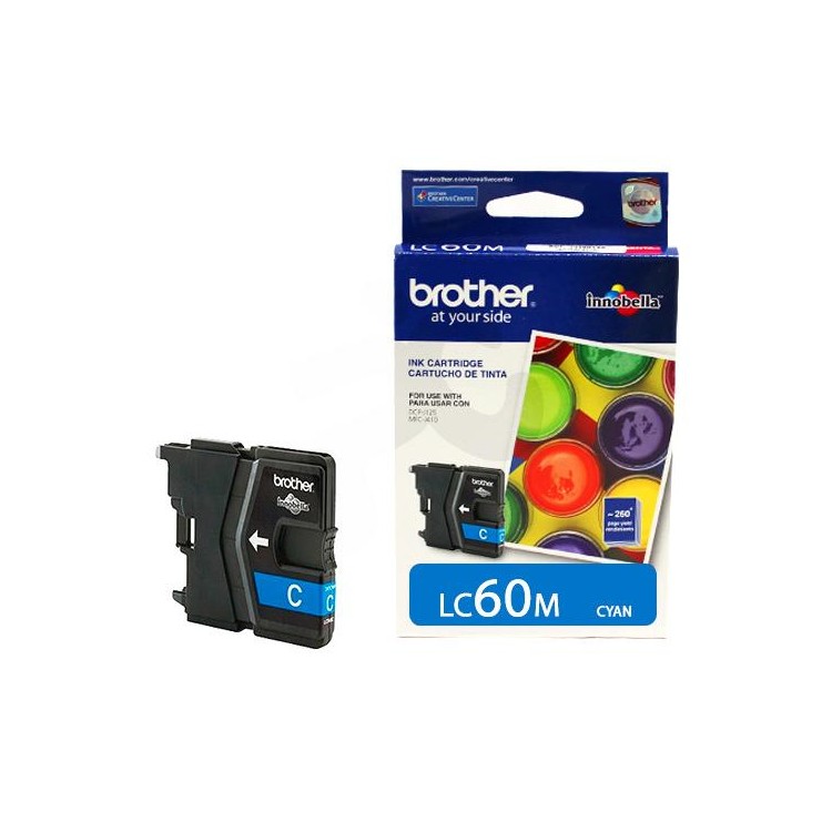 Brother® Tintas-Cartridge LC60 Cyan