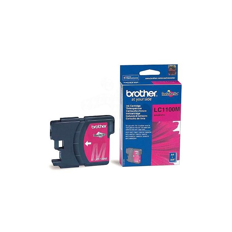 Brother® Tintas-Cartridge LC1100 Magenta