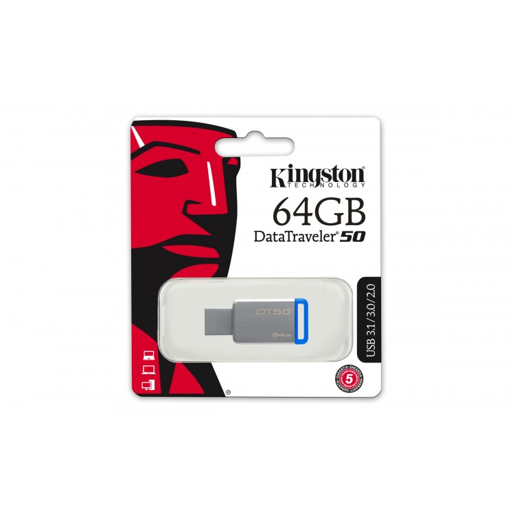 Pendrive 64GB Kingston DataTraveler® 50