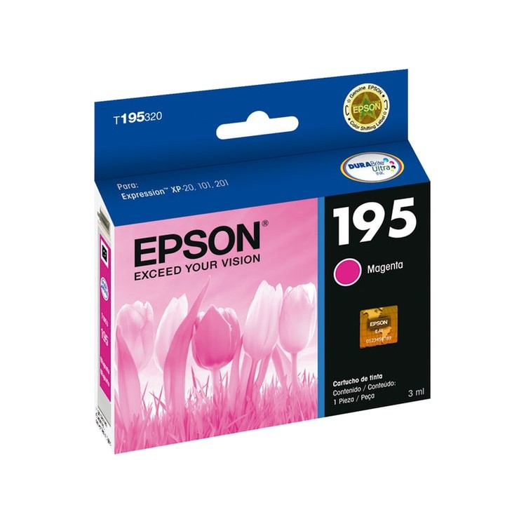 Epson® Tintas-Cartridge Magenta 195