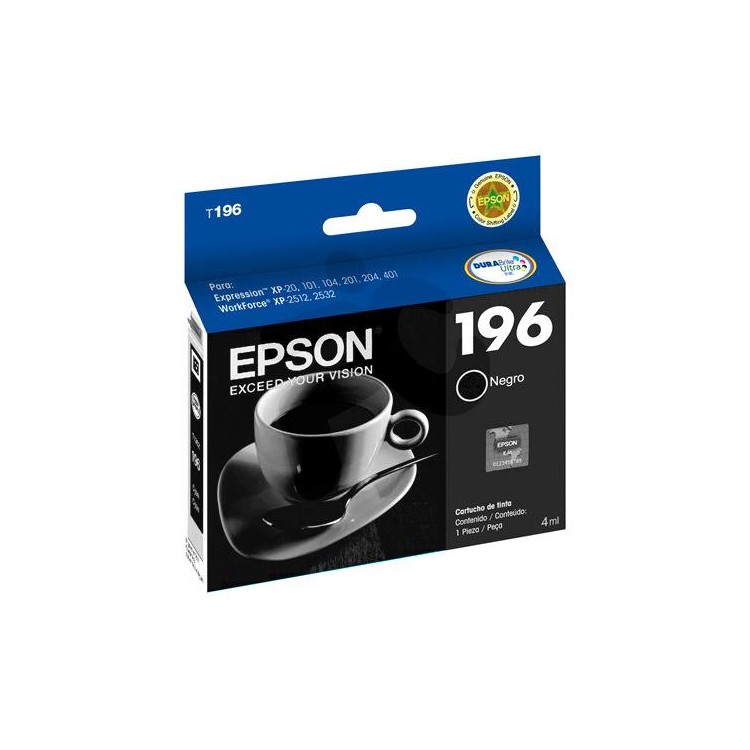 Epson® Tintas-Cartridge Negro 196