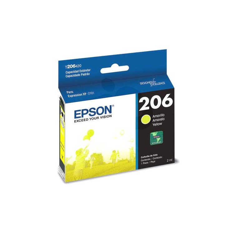 Epson® Tintas-Cartridge Yellow 206